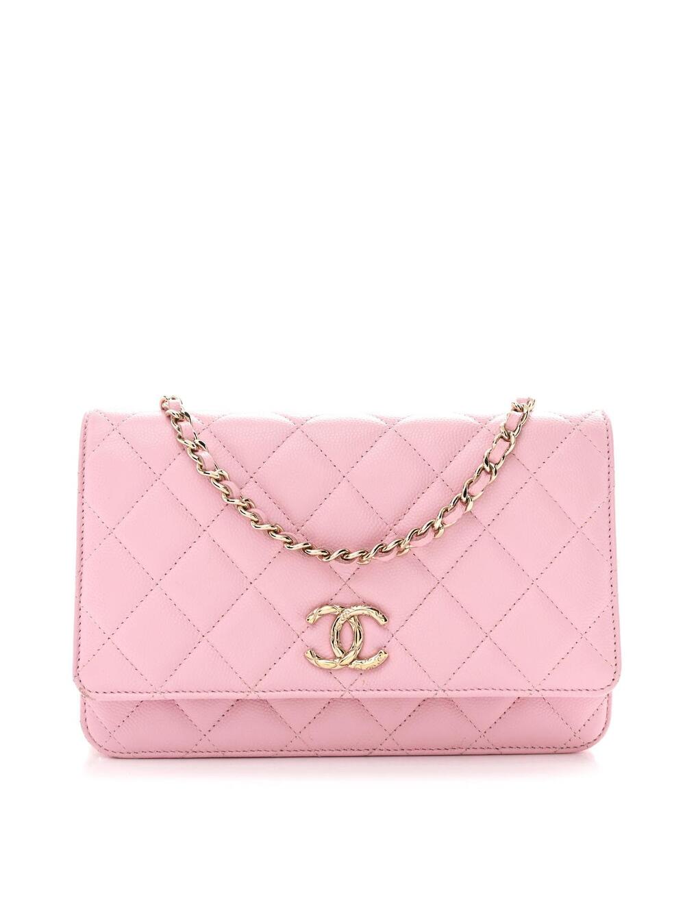Chanel Caviar Quilted Wallet On Chain #307289C44B